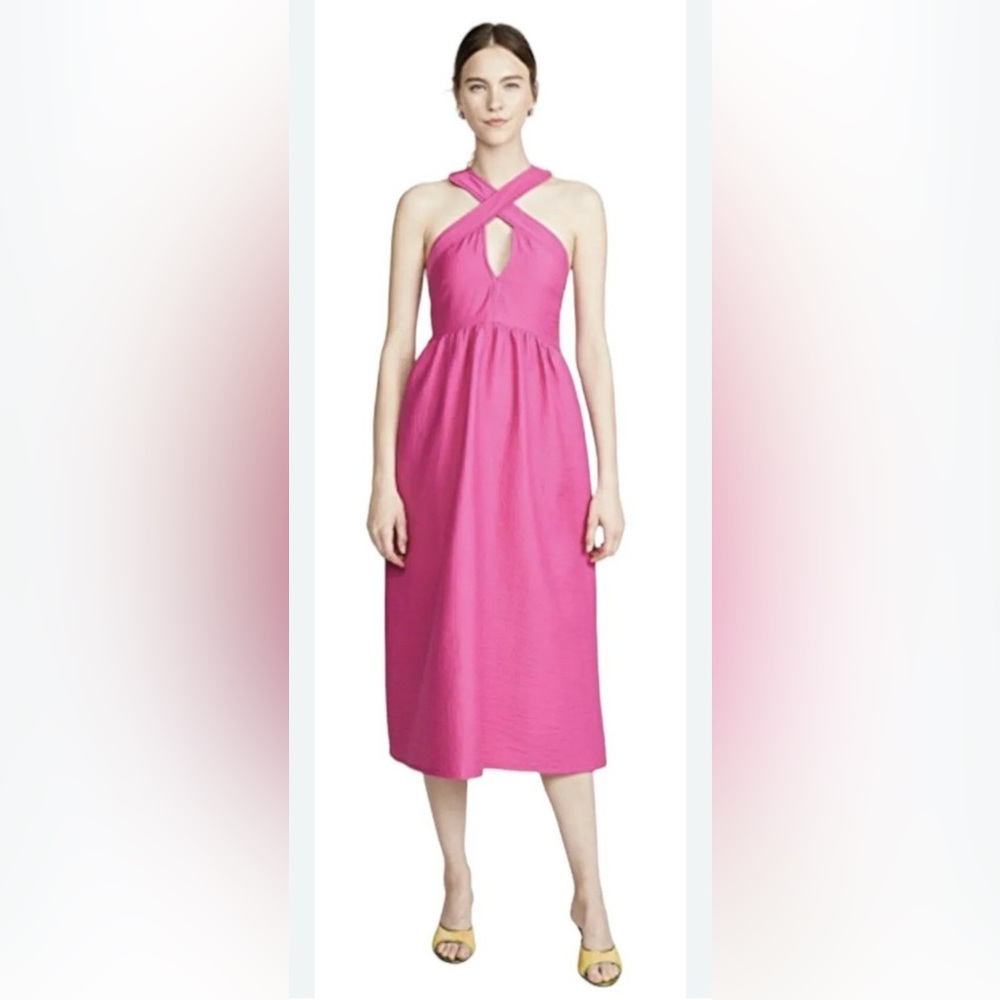 Rachel Comey Pink Sweetheart Midi Dress
